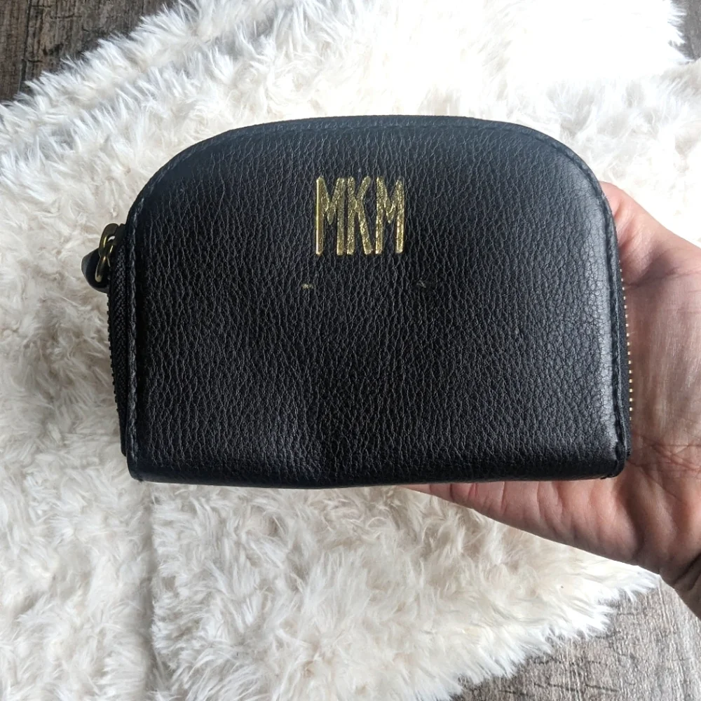 MADEWELL The Zip Wallet Genuine Leather monogram